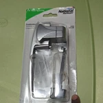 National Hardware Pushbutton Latch V1316 N178-368 Silver For Storm Door. Fixed Price $15.00.