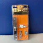 Prime-line Keyed Sliding Door Latch Handle 6-5/8" Diecast Chrome Plated 1075. Fixed Price $17.99.