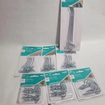Pegboard Hooks Packs (1) N180-013, (3) N180-009 N180-030 National 27. Fixed Price $34.18.