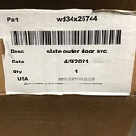 New WD34X25744 Ge Dishwasher Front Panel Slate Fits GDT665 (free Shipping). Fixed Price $92.00.