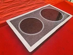 Used JXDR50 Genuine Electric Cooktop Radiant Glass Module White Good Cond. Fixed Price $351.49.