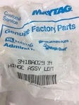 Maytag Left Side Hinge Bracket 3418A029-34 (oem). Fixed Price $24.97.