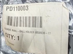 Viking Guide Rail Ball Holder -- PD110003, PD300091, #8058638 Nib. Fixed Price $45.00.