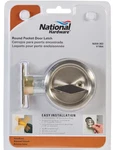 National Hardware N350-363 Round Pocket Door Latch Satin Nickel Standard 2-1/8. Fixed Price $7.99.