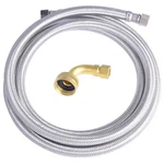 72" Braided Stainless Steel Dishwasher Connector Elbow 3/8" Comp X. Fixed Price $21.38.