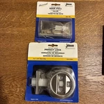 Johnson Hardware Pocket Lock For 3/8 Doors Only 15213PK1 Plus Edge Pull. Fixed Price $34.95.