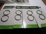 Hy Ko KC105 Split Key Ring Inch Qty 8. Fixed Price $12.00.