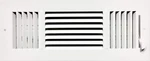 Hbw 12"X 4" (duct Opening Size) 3-WAY Stamped Face Steel Ceiling/sidewall Air.... Fixed Price $24.99.