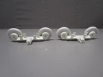Frigidaire Dishwasher Lower Rack Wheel, White (set Of 2) **new** 5300808968 Asmn. Fixed Price $18.95.