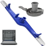 Iwiwe 5304517203 1545680 Dishwasher Lower Spray Arm Set-complete 5304518968. Fixed Price $58.10.