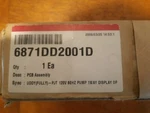 Oem Lg Dishwasher Display Board 6871DD2001D New Open Box. Fixed Price $299.00.