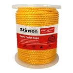 Toolway 3/16" Polypropylene Rope 2125 Ft Twisted Strand Floating Utili. Fixed Price $72.63.