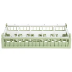 Vollrath Green Plastic 10-COMPARTMENT Dishwasher Rack 3 1/2"L X 4 5/16"W. Fixed Price $61.98.