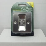 National Hardware Square Pocket Door Latch Satin Nickel Finish N326-272 V1951. Fixed Price $14.75.