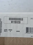 Whirlpool W11551233 Oem Dishwasher Drain Hose New Box. Fixed Price $24.90.