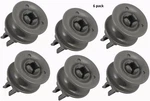 Genuine Oem (6 Pack) Lg Dishwasher Upper Rack Roller 4581DD3002A (includes 6). Fixed Price $32.75.