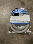 Everbilt Corrugated Dishwasher Drain Hose Plastic Gray 6FT 98297. Fixed Price $13.00.