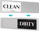 Brothers Bench Dishwasher Magnet Clean Dirty Sign - Marble Granite Black Slider. Fixed Price $15.10.