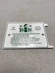 Vintage Green Dishwasher Instruction Sign For Model GSD442-51AV 30 Day Wty. Fixed Price $49.99.