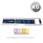 Pcs 9412-076-007 Dexter Washer T-400 Front Nameplate (generic). Fixed Price $48.00.