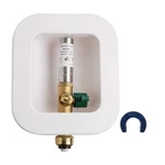 Solimeta Ice Maker Outlet Box With Water Hammer Arrestor Push Fit Connection,. Fixed Price $28.23.