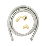 3/8 In. Comp X 60 Stainless Steel Dishwasher Supply Line W/. Fixed Price $11.40.