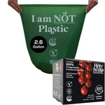 Holy Scrap! 2.6 Gal Pack Compostable Trash Bags 100% Plastic-free. Fixed Price $28.88.