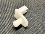 WD12X10265 / General Electric Dishwasher Lower Rack Roller Stud - Oem New. Fixed Price $8.95.