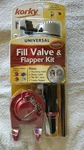 New Korky Universal Valve And Flapper Kit 818MP Quietfill Sealed Usa Made!!. Fixed Price $11.50.