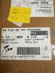 Genuine Oem Electrolux 5304460968 Dishwasher Upper Dishrack Guide Rail - Silver. Fixed Price $39.99.