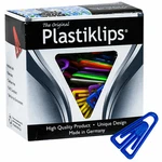Plastiklips Assorted Color LP-0600, Large 1-3/8 7/8", Box Of 200. Fixed Price $11.97.