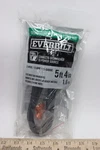 Everbilt Dishwasher Power Cord Kit Black Wire 13 Amp 16 Gauge 5' X 4" 98250. Fixed Price $6.97.