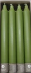 Northern Lights Candles 7" Premium Tapers 12PK Moss Green *SKU7-5*. Fixed Price $35.00.