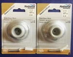 Units National Hardware N215-848 V1935 Wall Door Stop Solid Brass. Fixed Price $6.00.
