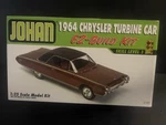 Johan 1964 Chrysler Turbine Car Ez-build Model Kit EZ-202 Sealed Has Small Rip. Fixed Price $54.99.