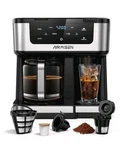 Airmsen 12-CUP Programmable Dual Coffee Maker Single Serve Machine For K-cu.... Fixed Price $149.99.