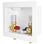 Efield Washing Machine Box ,1/4 Turn Valves, 1/2" Pex-a Expansion Inlet/arrestor. Fixed Price $35.99.