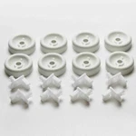 For Ge Dishwasher Lower Rack Roller Wheel Kit - Pack # RP5636895PAZ486. Fixed Price $9.54.