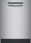 Bosch 300 Series 24" Full Console Built-in Smart Dishwasher SGE53B55UC. Fixed Price $750.00.