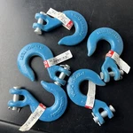 Lot Of National Hardware Clevis Slip Hooks 5/16" Blue Finish N177-261. Fixed Price $22.41.