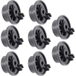 Durable Dishwasher Lower Rack Wheel , Pack Of 8. Fixed Price $9.63.