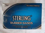 Alliance Rubber 25405 Sterling Bands Size #117B, Pound Box Approx 250. Fixed Price $9.00.