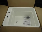 Mustee Utilatub Combo 24" X 18" Polypropylene Floor Mounted Laundry In White. Fixed Price $99.99.