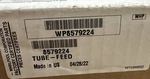 Genuine Whirlpool 8579224 Dishwasher Feed Tube Oem (r). Fixed Price $39.50.