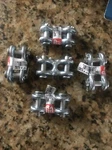 Qty 5 National Hardware N240-879 Dbl Clevis Link Grade 43. Fixed Price $21.50.
