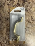 National Hardware N116-558 Door Pull 4" Brass Finish. Fixed Price $5.22.
