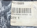 Viking Dishwasher Latch Handle -- PD130009, #8070024-33 Oem Nib. Fixed Price $34.79.