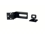 Qcaa 90 Degree Angel Hasp And Swivel Staple, 4-1/2", Steel, Black, Pack, Made. Fixed Price $18.94.