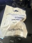 WP9742945 New Sealed Bag Whirlpool Original Genuine Dishwasher Arm Nut. Fixed Price $7.99.