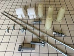 Set Of Oem Lg Dishwasher Leveling Legs AGM72461901 1526588 W/ Adjuster. Fixed Price $15.99.